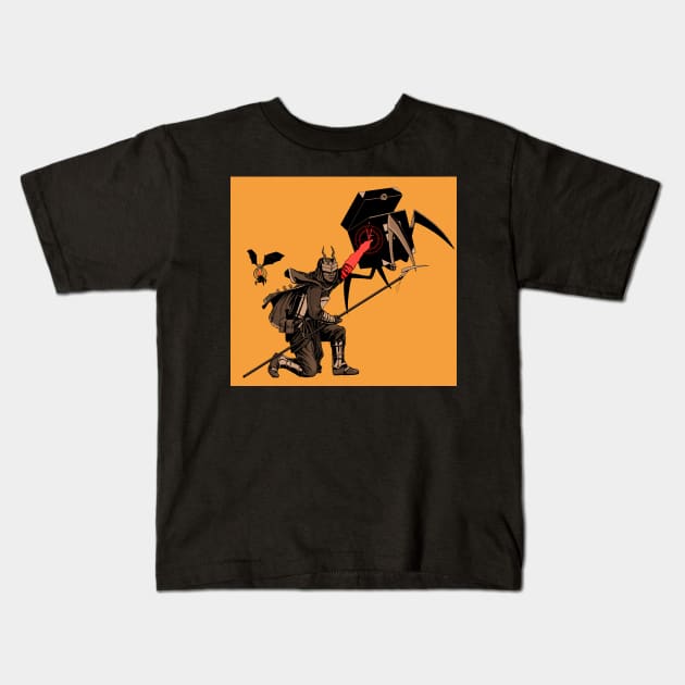 Khonshu, What We Remember Kids T-Shirt by paintedmonk